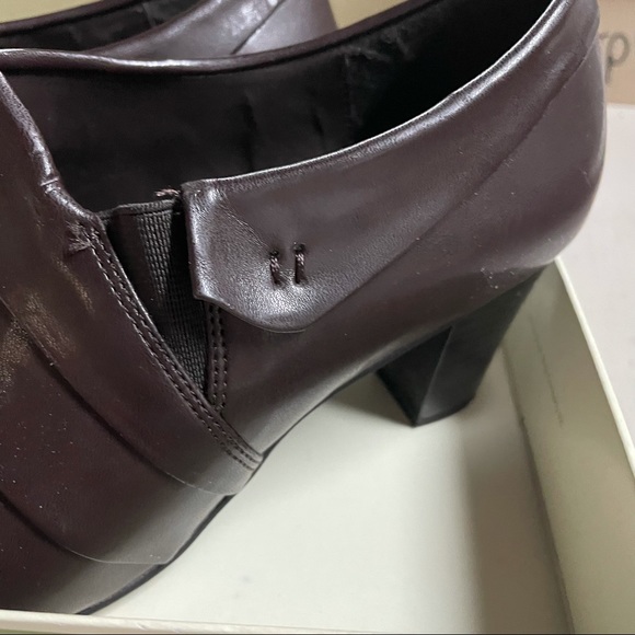 Naturalizer Carly Brown Ankle Booties Size 8 - Picture 5 of 9